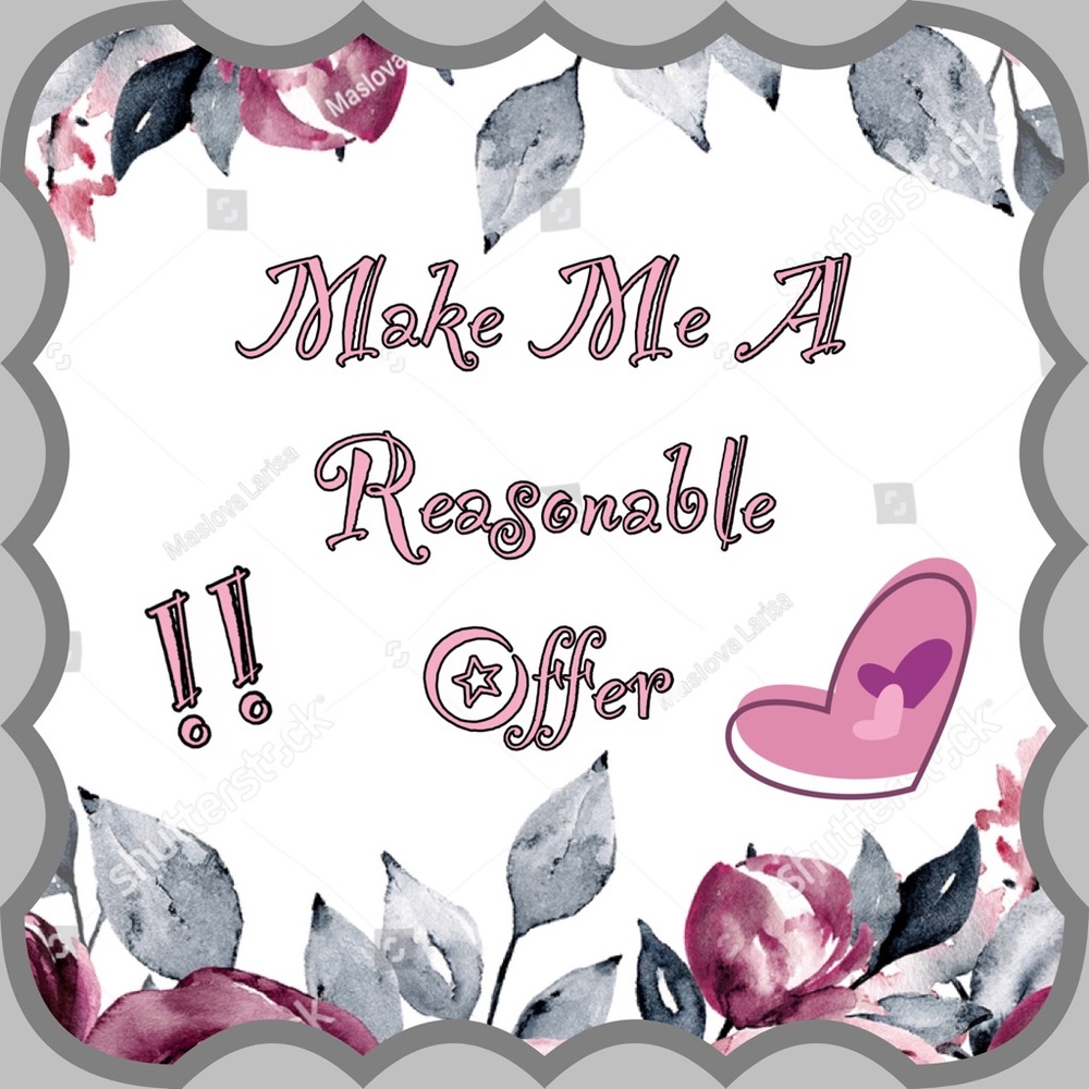 All reasonable offers welcome